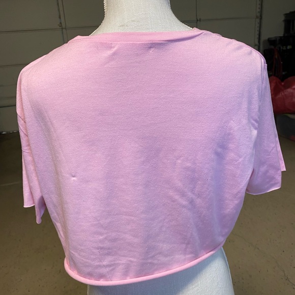 Pink Alien crop top - Picture 2 of 2